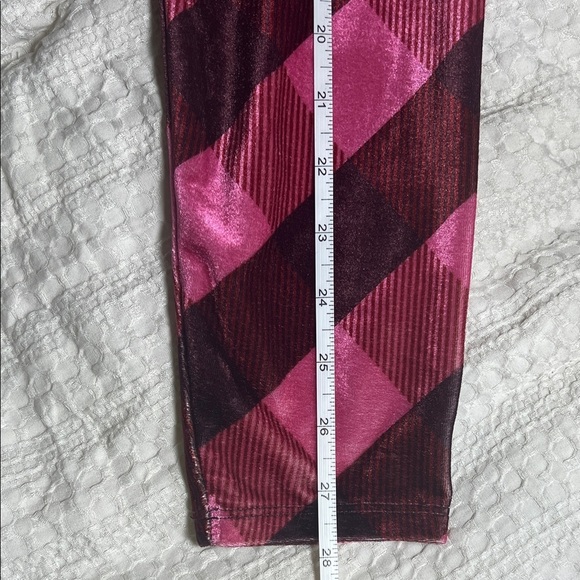 Anthropologie Pink and Brown Checkered Blouse size L - Picture 7 of 7